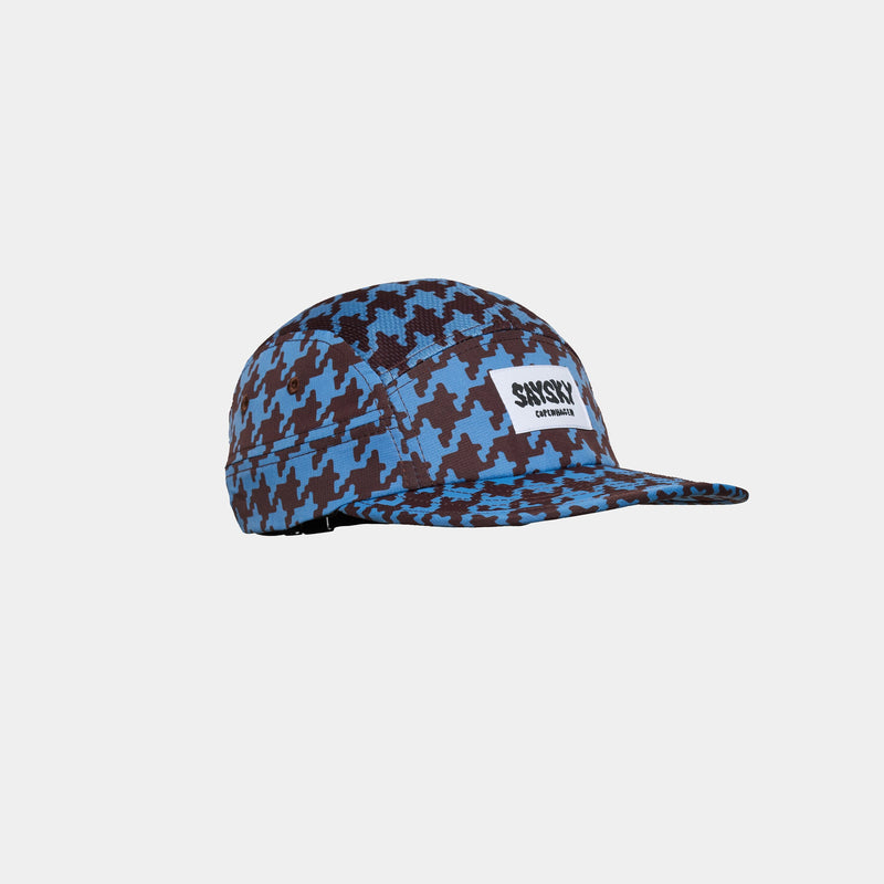 Saysky Combat Cap Blå Houndstooth 1047 OUACA101C1047