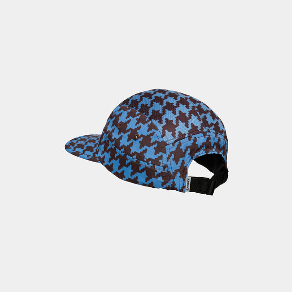 Saysky Combat Cap Blå Houndstooth 1047 OUACA101C1047