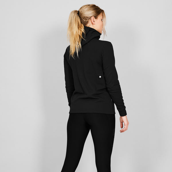 Saysky Combat Half Zip Fleece Hoodie Sort 901 NWRHO30C901