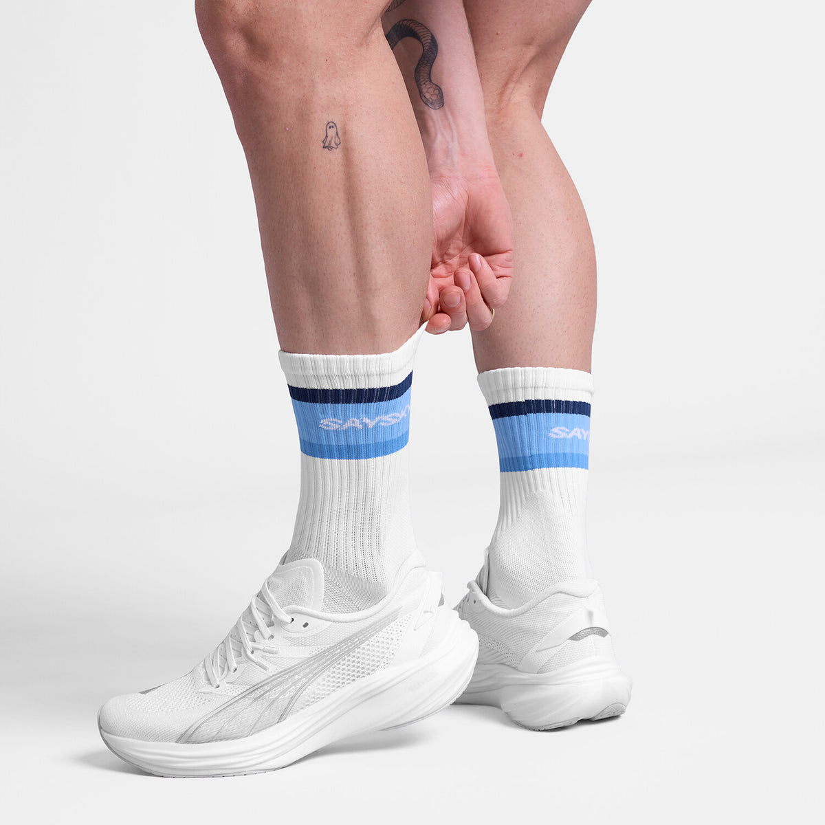 Saysky Pace High Socks Blå 226 SA80012