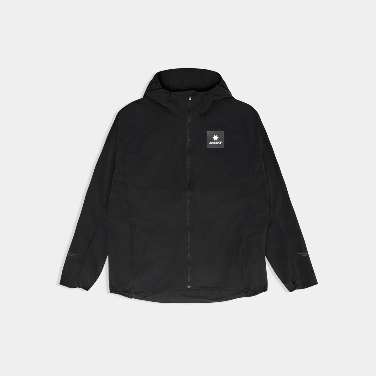 Saysky Clean Pace Flex Hooded Jacket Sort 901 SM10001