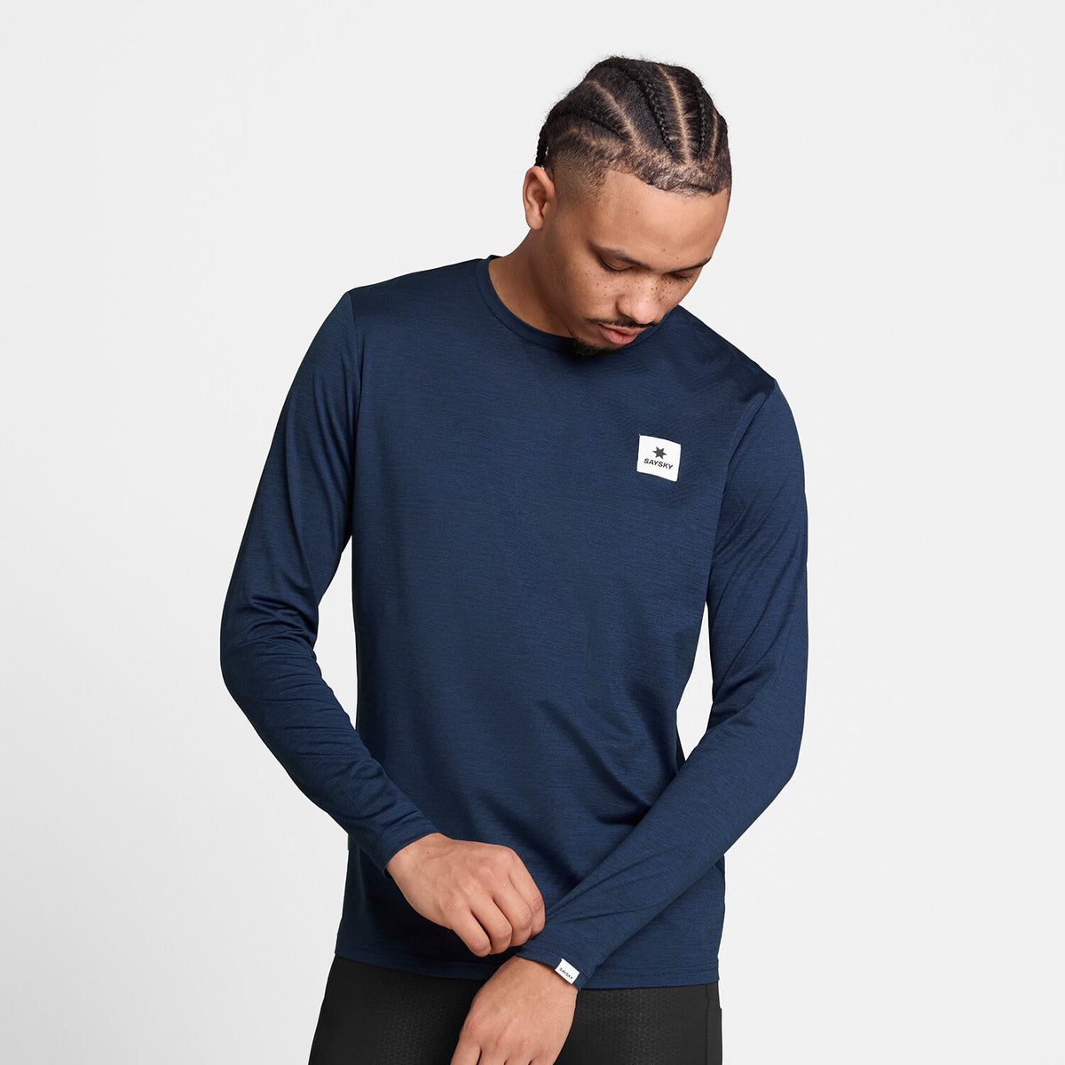 Saysky Clean Pace Long Sleeve Blå 2001 SM20004