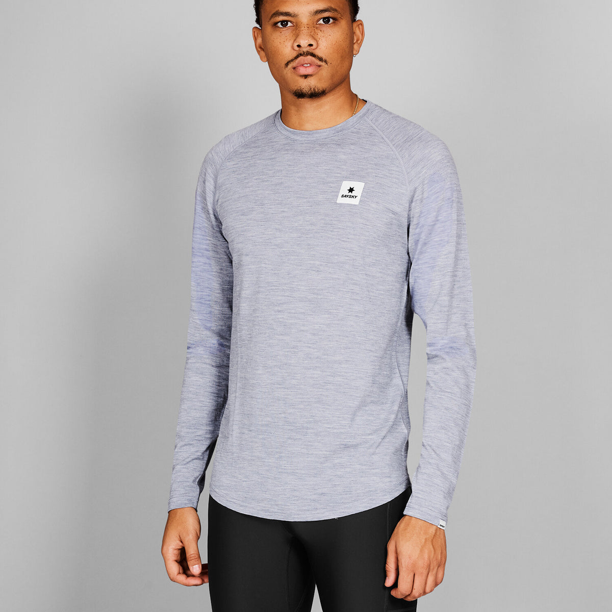 Saysky Merino 165 Base Layer Long Sleeve Grå 6004 SM20008