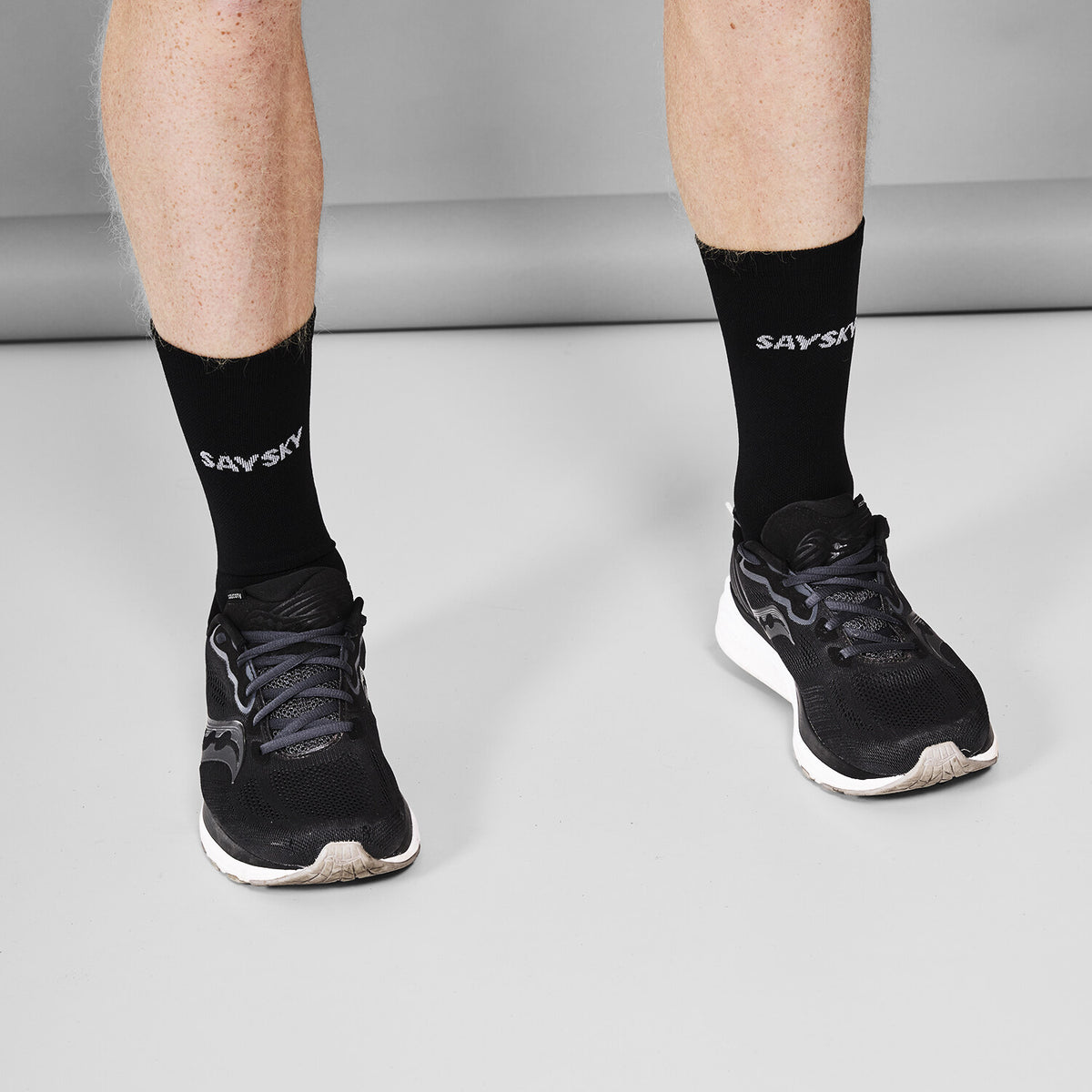 Saysky Combat High Socks Sort 901 SA80001