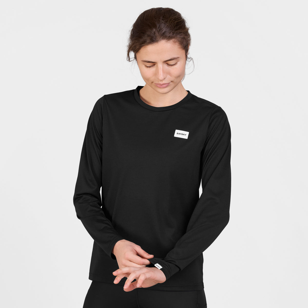 Saysky Clean Motion Long Sleeve Sort 901 SW20001
