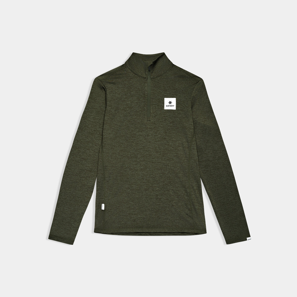 Saysky Pace Half Zip Long Sleeve Grøn 3001 SW20002