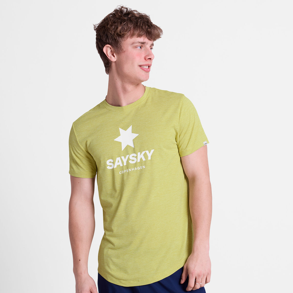 Saysky Logo Combat Pro T-Shirt Gul 4009 SM25005
