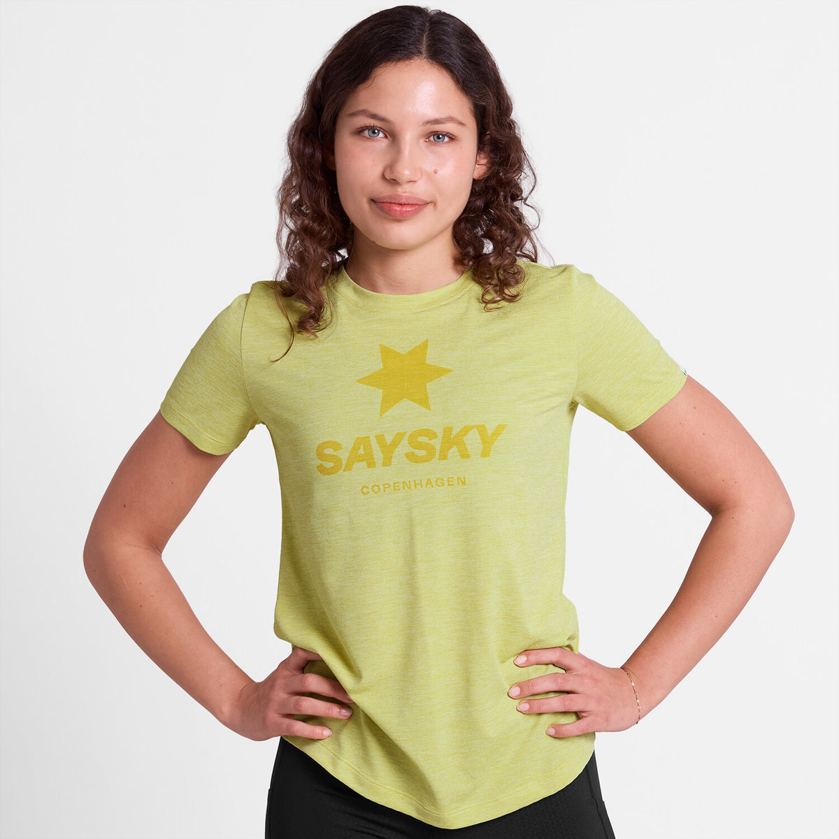 Saysky Logo Combat Pro T-shirt Gul 4009 SW25005