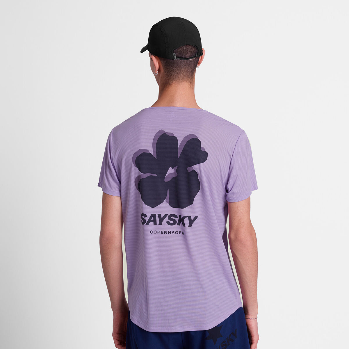 Saysky Flower Flow T-shirt Lilla 716 SM25019