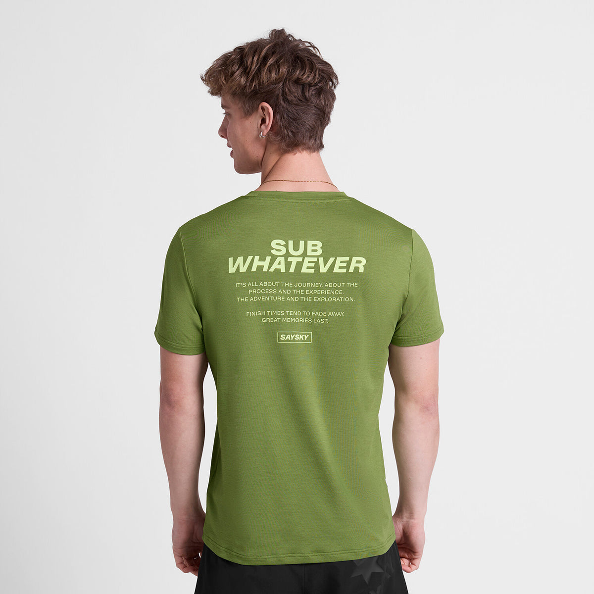 Saysky Statement Pace T-shirt Grøn 3011 SM25021