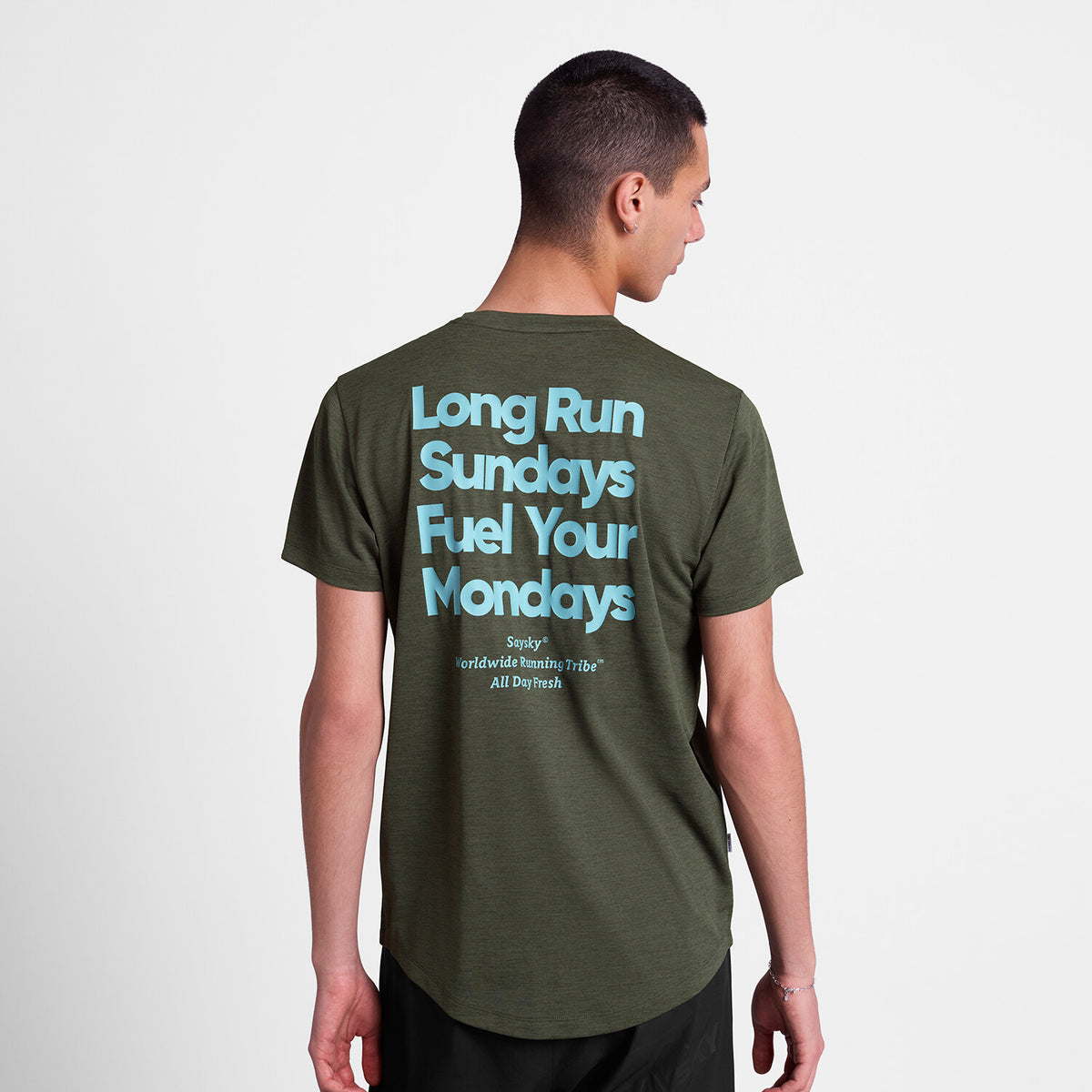 Saysky Statement Combat Pro T-Shirt Grøn 301 SM25022