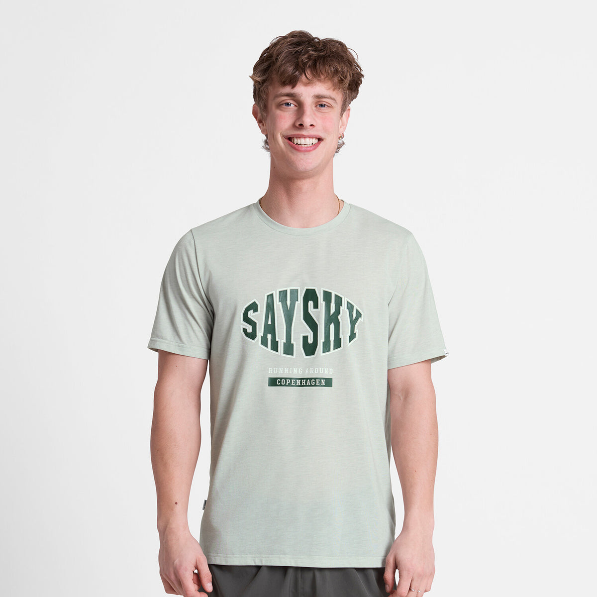 Saysky Statement Motion T-shirt Grå 6008 SM25025
