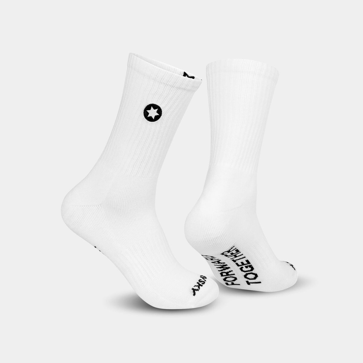 Saysky Everyday Crew Socks Hvid 101 SA80016