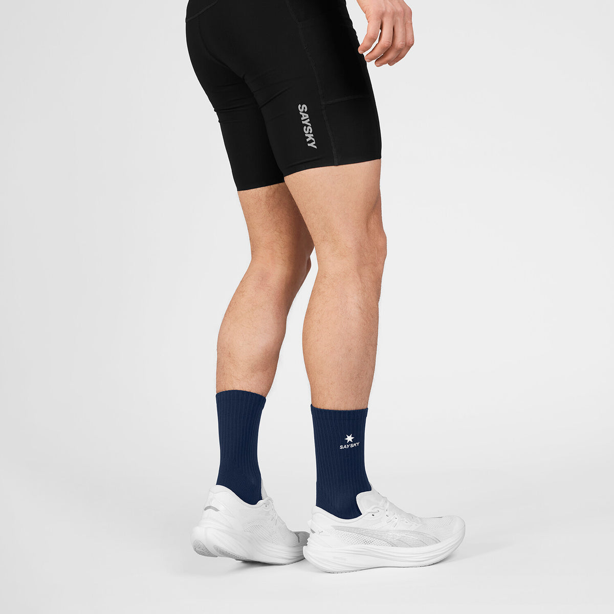 Saysky Pace High Socks Blå 201 SA80011