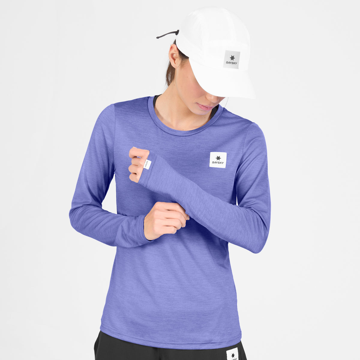 Saysky Clean Pace Long Sleeve Lilla 7013 SW20003
