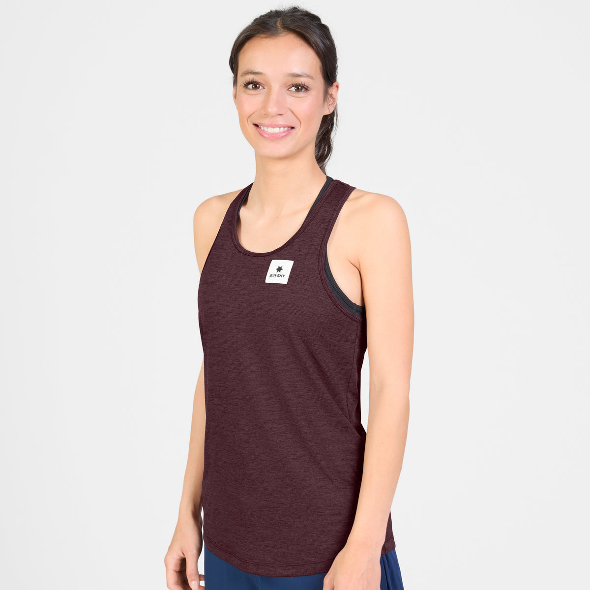 Saysky Clean Combat Pro Singlet Bourgogne Rød 5011 SW30003