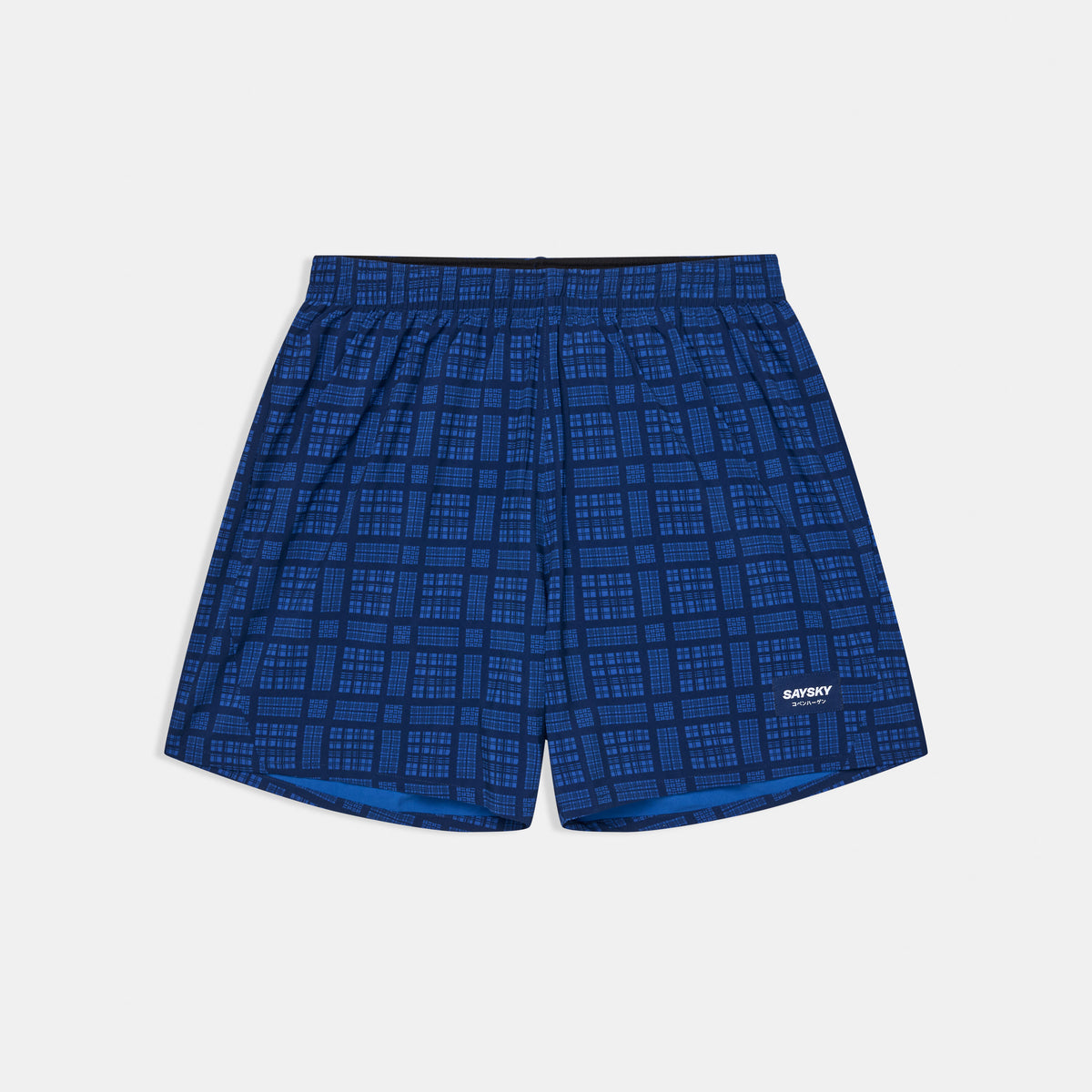 Saysky Pace Shorts 5'' Blå Checker 1077 SM40017