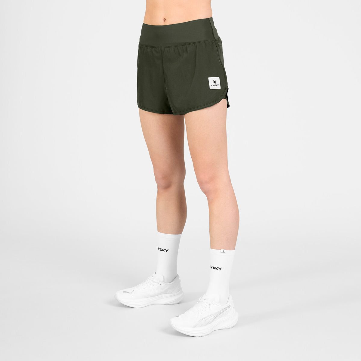 Saysky Pace Shorts 3'' Grøn 301 SW40001