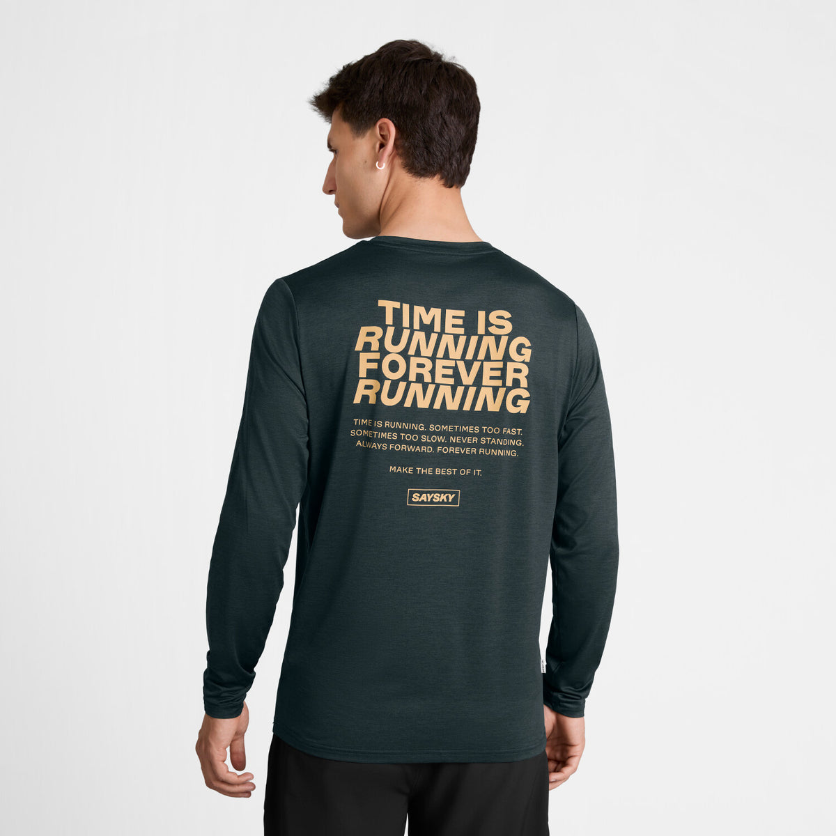 Saysky Statement Pace Long Sleeve Sort 9001 SM20012