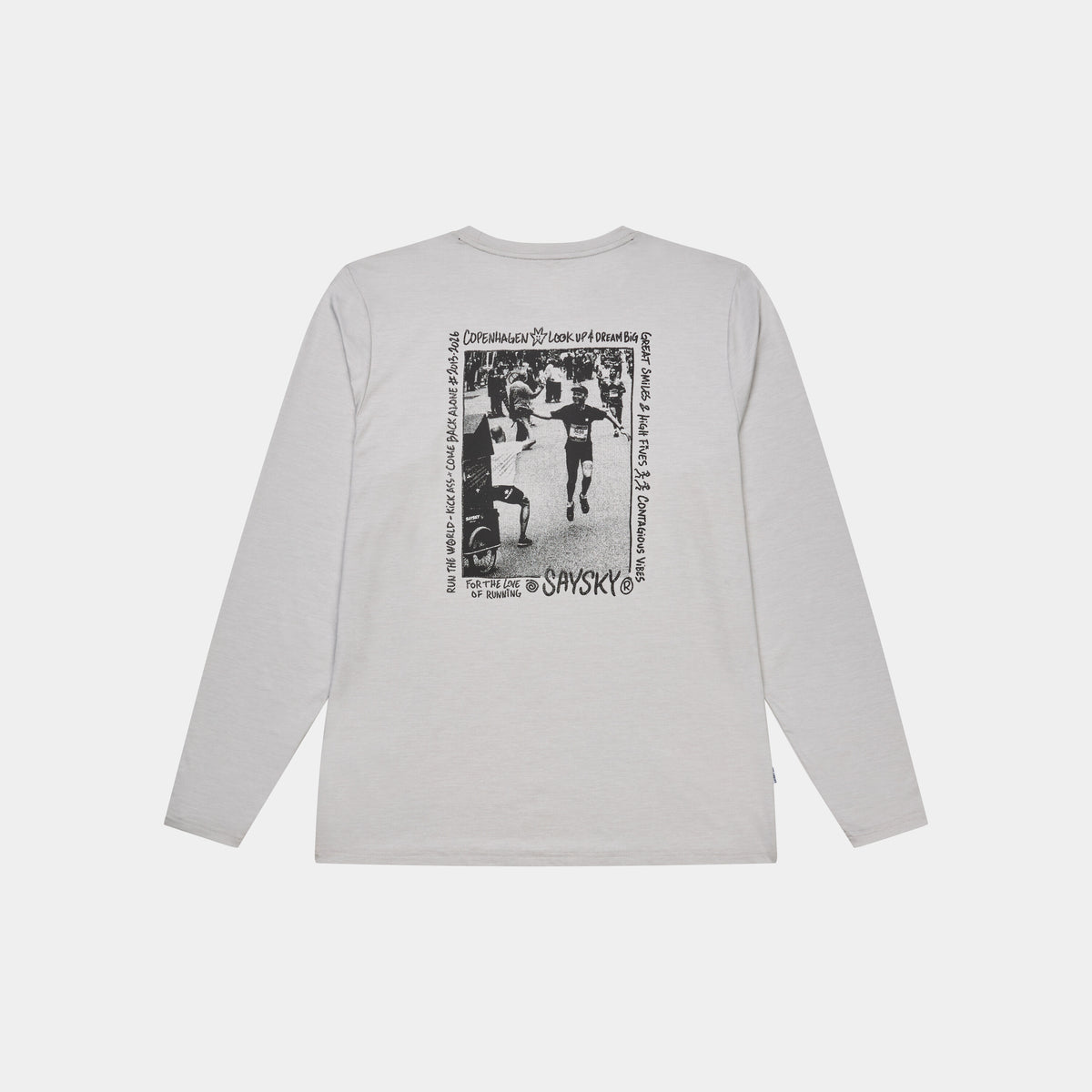 Saysky Statement Pace Long Sleeve Grå 6008 SM20012