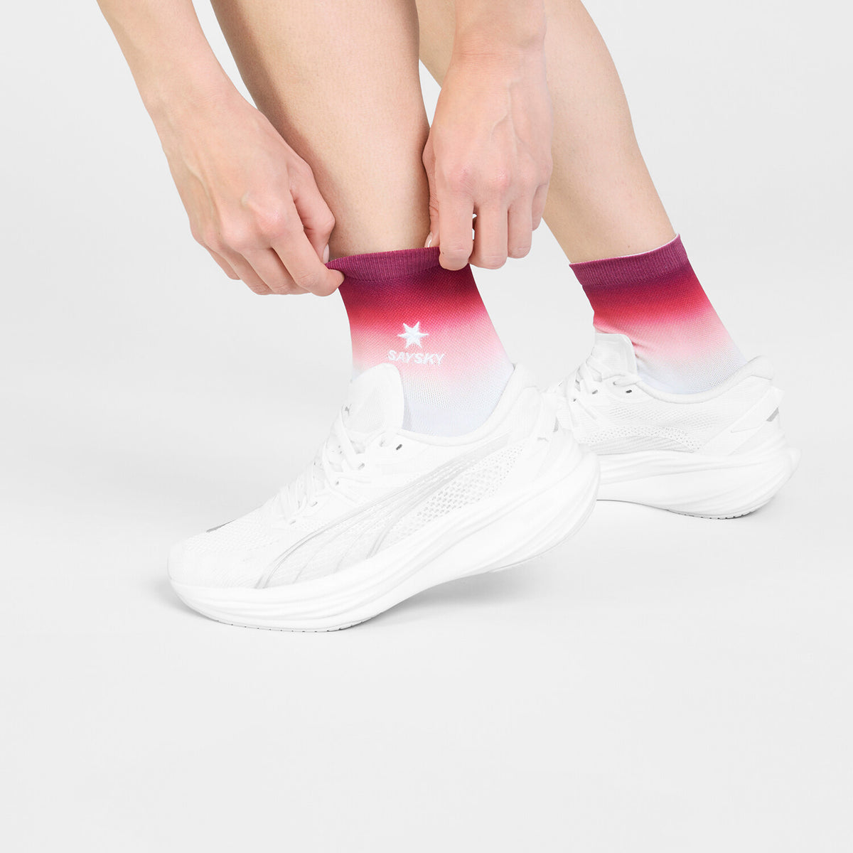 Saysky Combat Quarter Socks Rød 513 SA80023