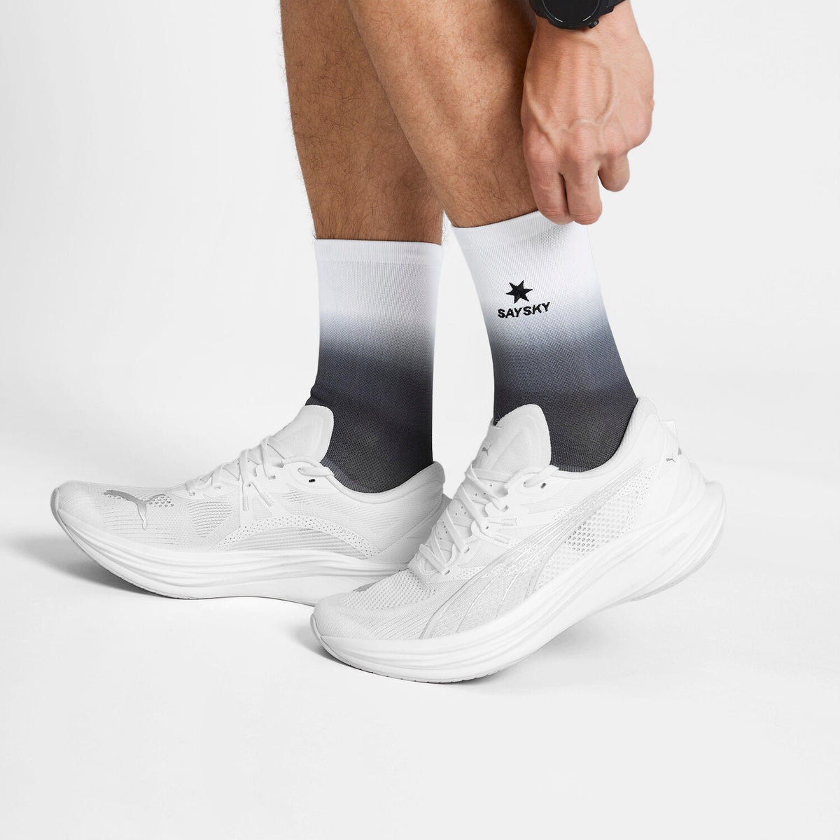 Saysky Combat High Socks Sort 901 SA80024