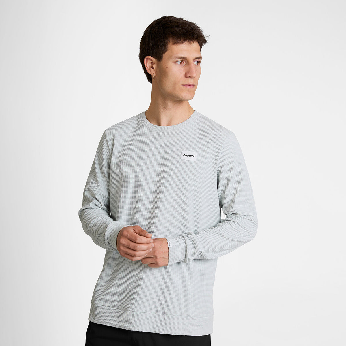 Saysky Motion Waffle Long Sleeve Grå 610 SM20002
