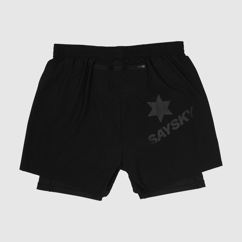 Saysky 2 in 1 Pace Shorts 5'' Sort 901 XMRSH20C901
