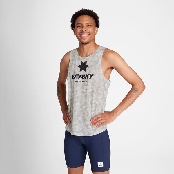 SAYSKY Camo Combat Singlet SINGLETTER 1049 - SAND AOP