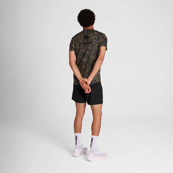 SAYSKY Camo Combat T-Shirt T-SHIRTS 1048 - BROWN AOP