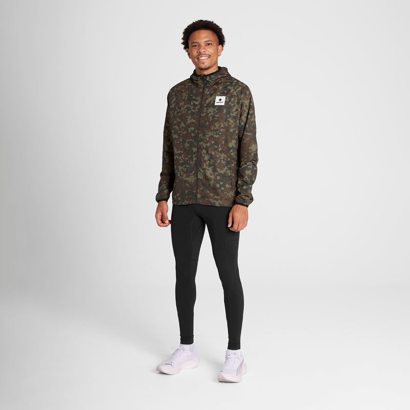 SAYSKY Camo Pace Jacket JAKKER/VESTE 1048 - BROWN AOP
