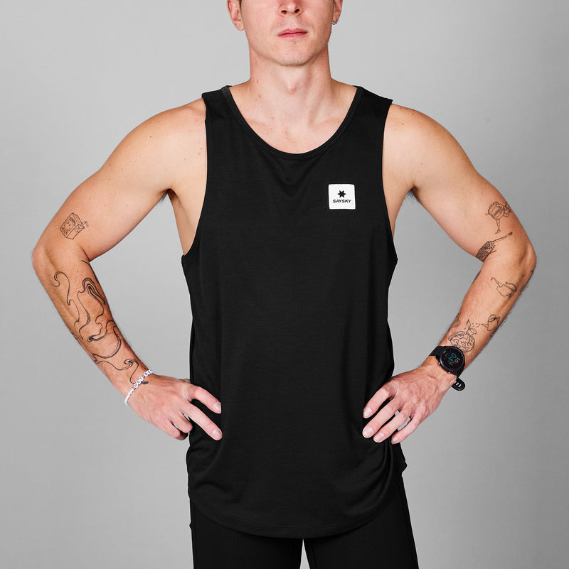 SAYSKY Clean Combat Pro Singlet SINGLETTER 901 - BLACK