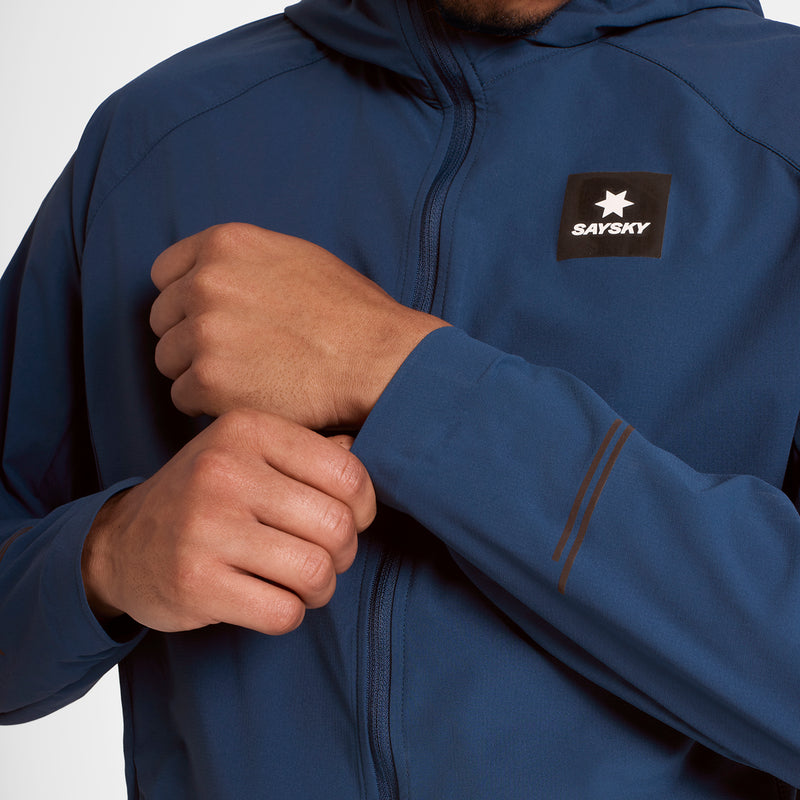 SAYSKY Clean Pace Flex Hooded Jakke JAKKER/VESTE 210 - BLUE