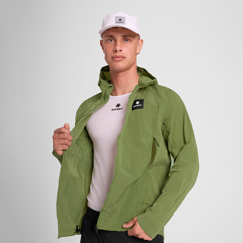 SAYSKY Clean Pace Shield Jacket JAKKER/VESTE 313 - GREEN