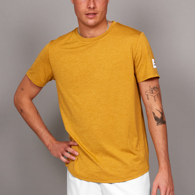 SAYSKY Clean Pace T-shirt T-SHIRTS 4004 - YELLOW
