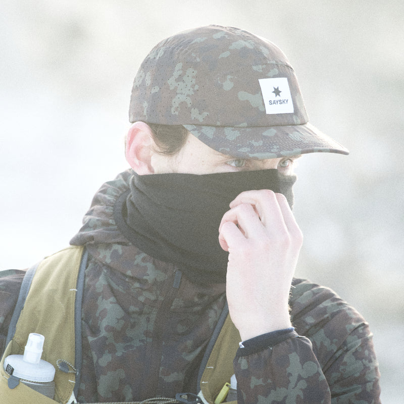 SAYSKY Combat Cap HEADWEAR 1048 - BROWN AOP