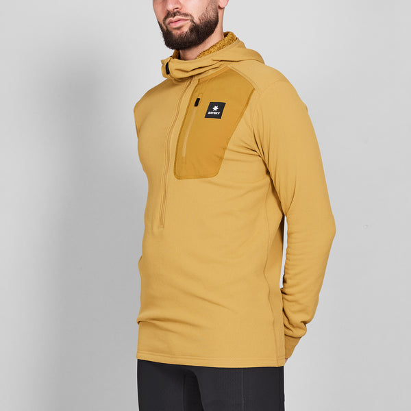 SAYSKY Combat Half Zip Fleece Hoodie FLEECE 414 - YELLOW