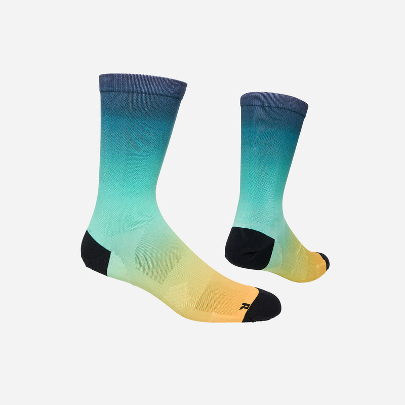 SAYSKY Combat High Socks SOKKER 1032 - BLUE AOP