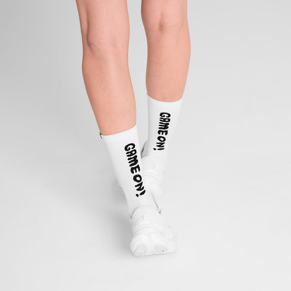 SAYSKY Combat High Socks SOKKER 101 - WHITE