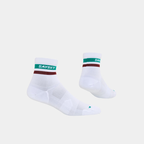 SAYSKY Combat Quarter Socks SOKKER 101 - WHITE
