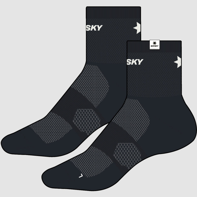SAYSKY Combat Quarter Socks SOKKER 901 - BLACK