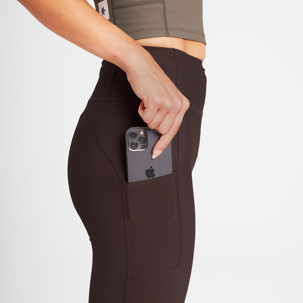 SAYSKY Combat+ Rib Long Tights TIGHTS 712 - COFFEE