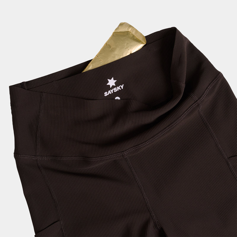 SAYSKY Combat+ Rib Long Tights TIGHTS 712 - COFFEE