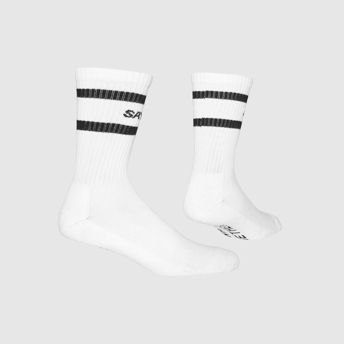 SAYSKY Crew Socks SOKKER 101 - WHITE