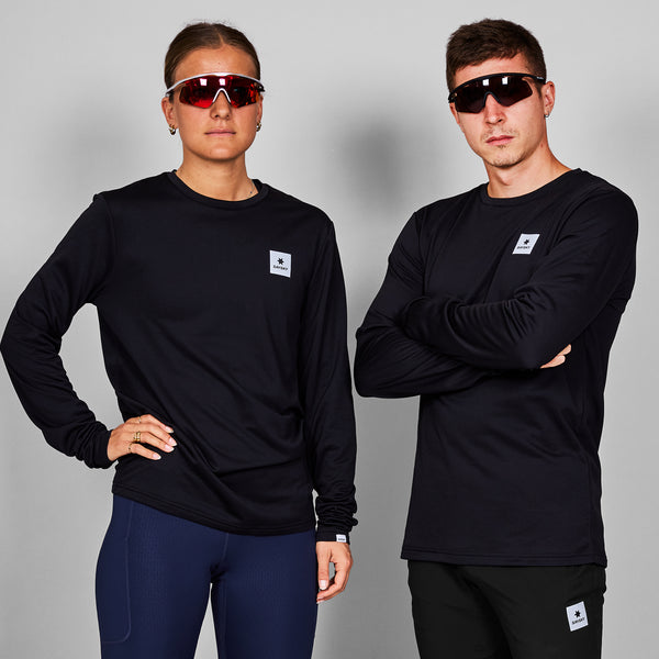 SAYSKY Flow Base Layer Long Sleeve LONG SLEEVES 901 - BLACK