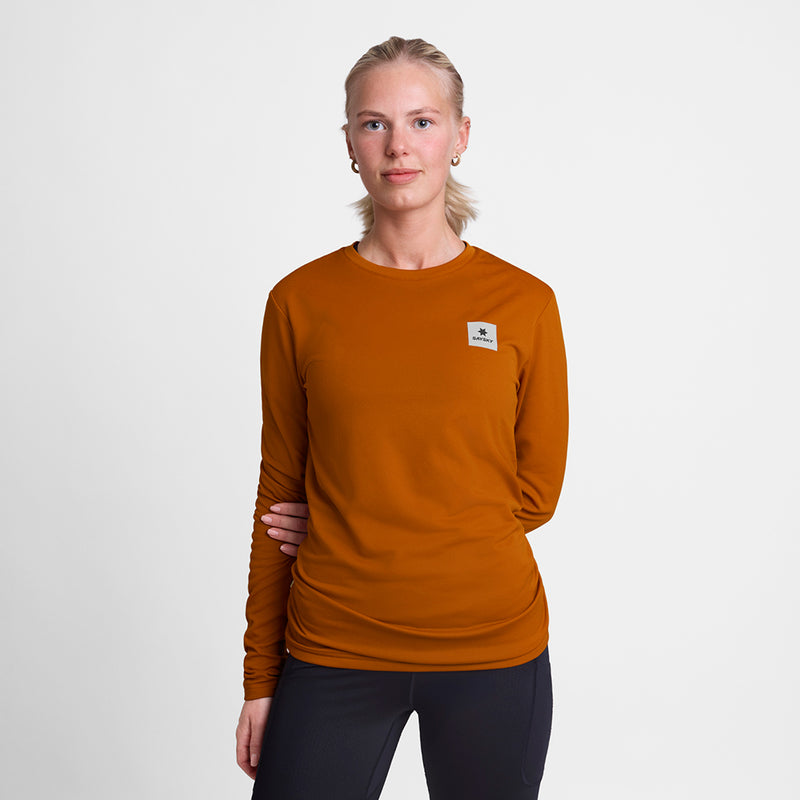 SAYSKY Flow Light Fleece LONG SLEEVES 408 - ORANGE