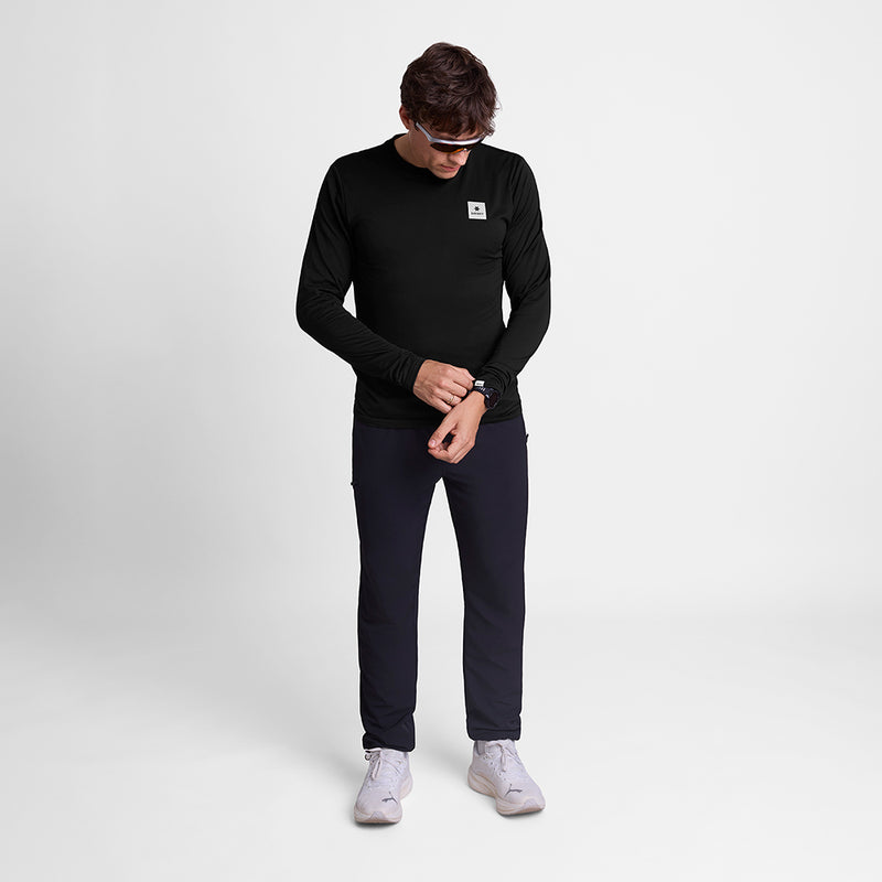 SAYSKY Flow Light Fleece LONG SLEEVES 901 - BLACK