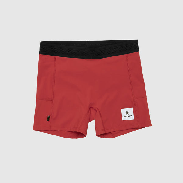 SAYSKY Flow+ Race Short Tights 4" TIGHTS 506 - RED