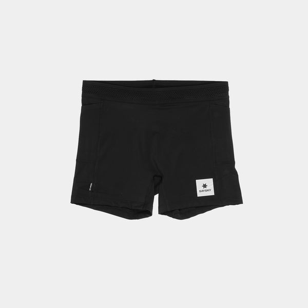 SAYSKY Flow+ Race Short Tights 4'' TIGHTS 901 - BLACK