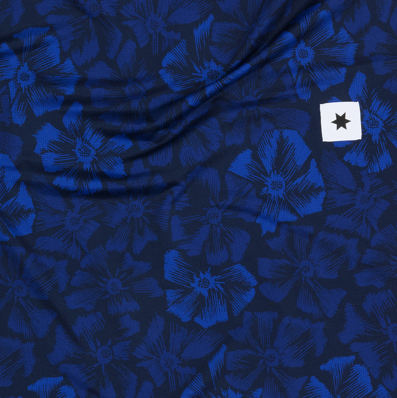 SAYSKY Flower Combat Singlet SINGLETTER 1029 - BLUE AOP